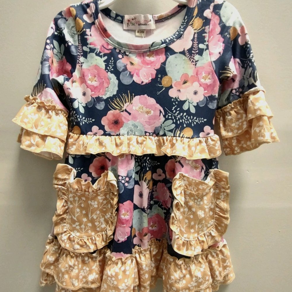 Clover Cottage Dress 18-24 Mo.